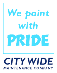 We paint with pride!